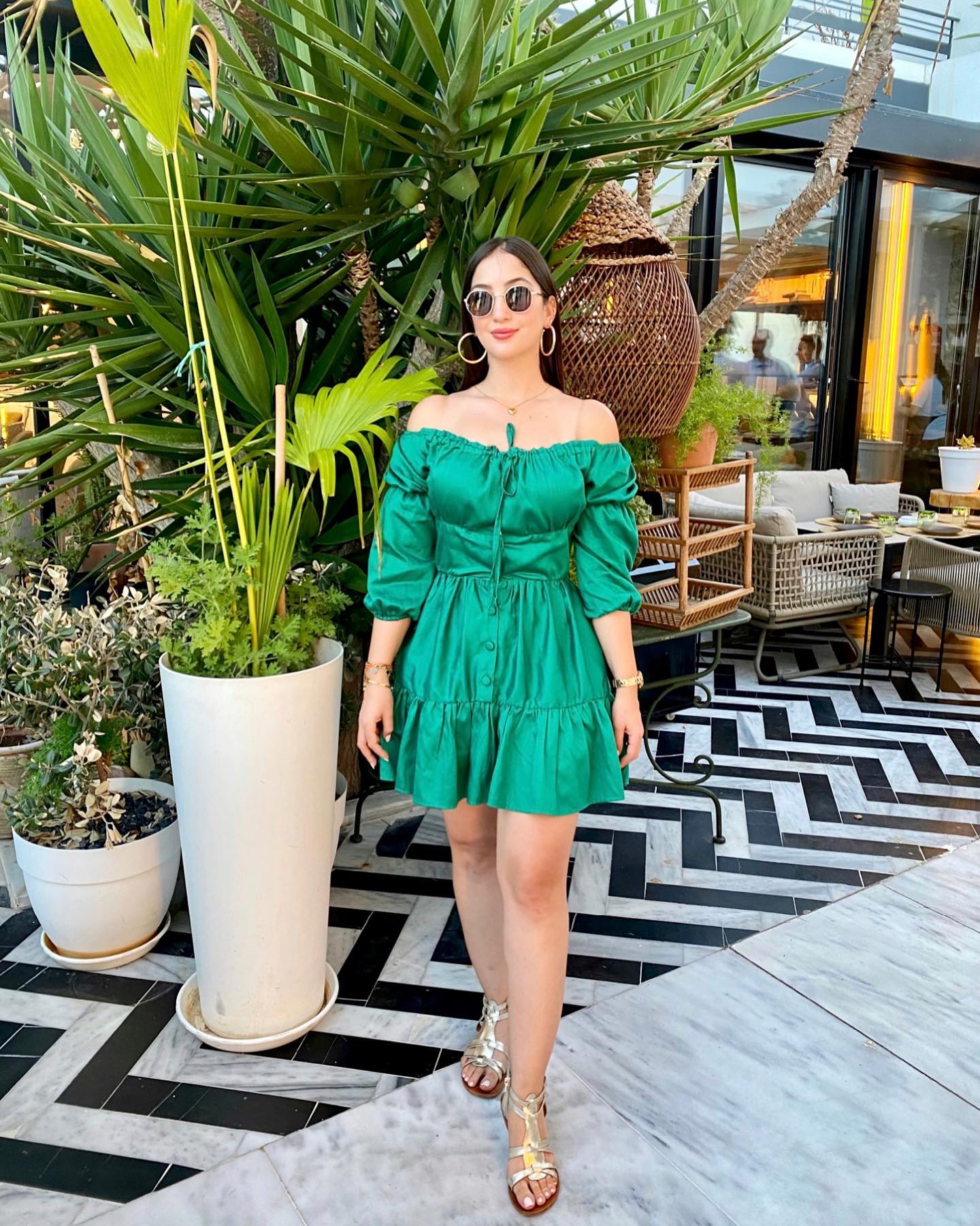 Classy Green Dress