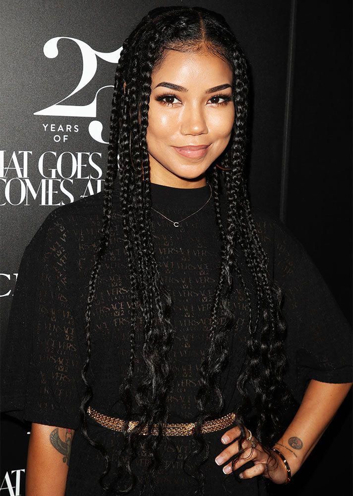 Jhene Aiko Box Braids Are Quite Stylish