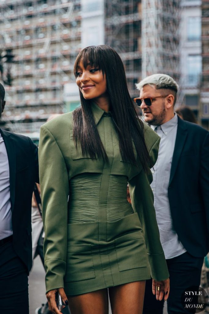 Jourdan Dunn Straight Cut Bangs Are Simply Gorgeous