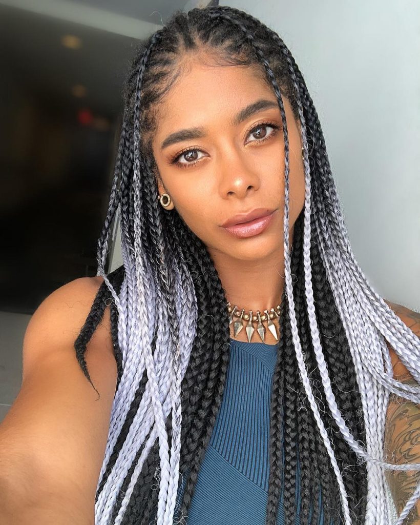 40 Amazing Knotless Braids Styles For The Year Beautywaymag 6464