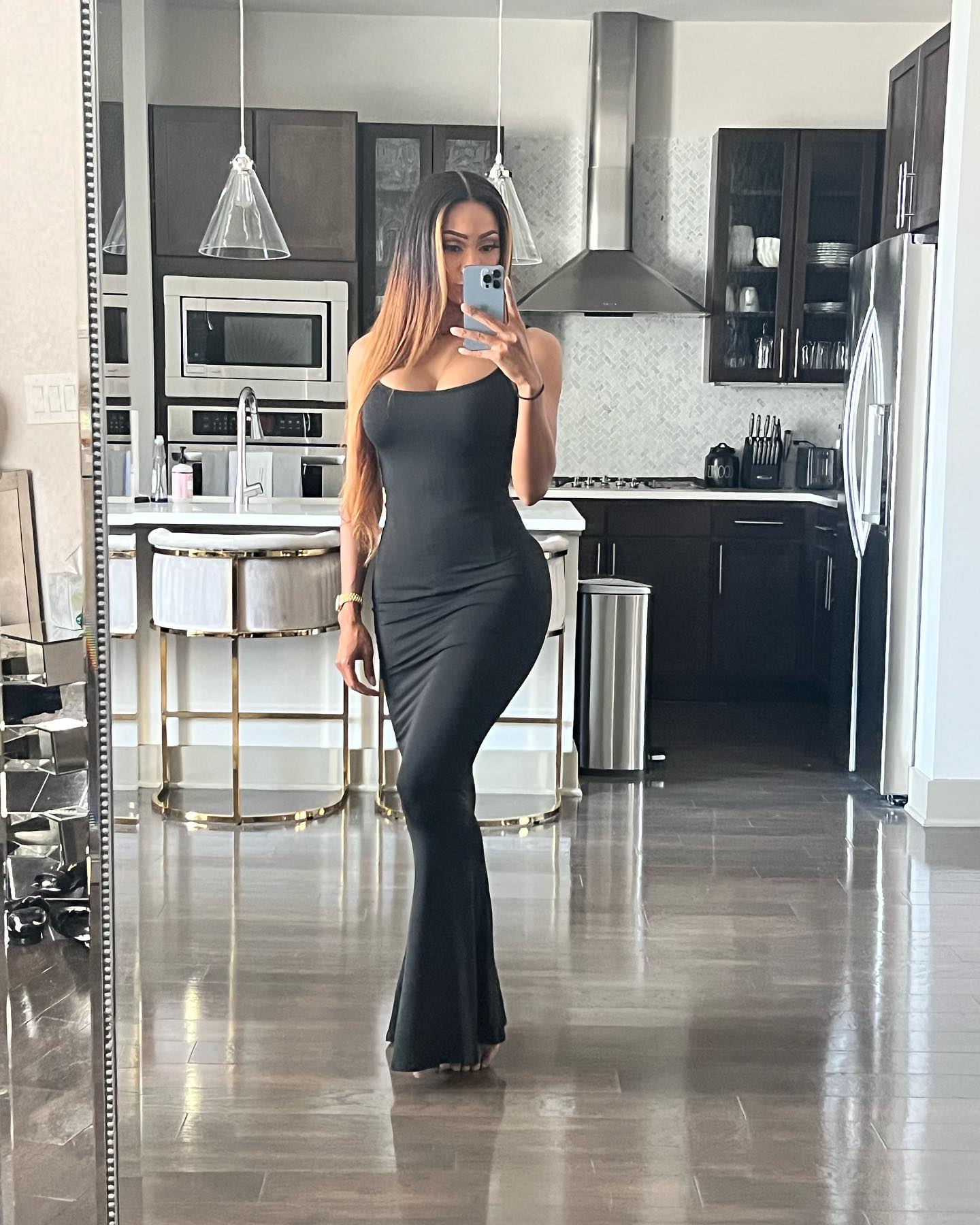 Sexy Long Black Dress