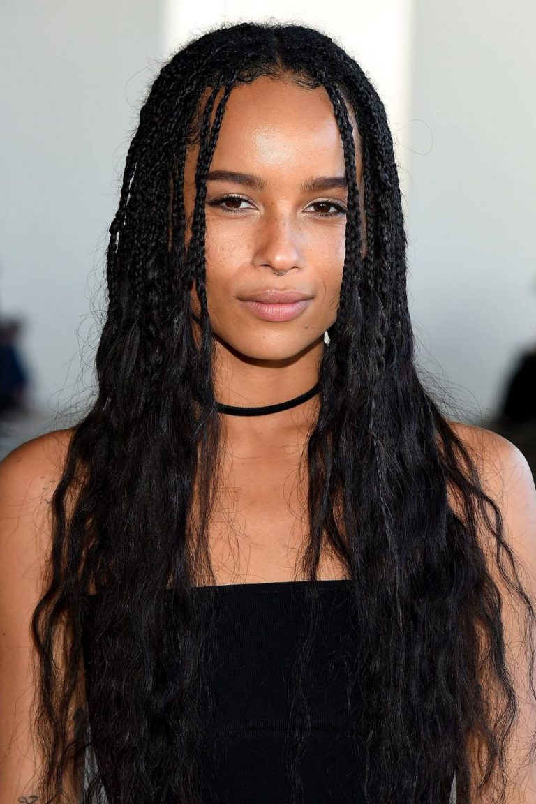 12 Examples Of Box Braids With Loose Hair You'll Love | BeautyWayMag