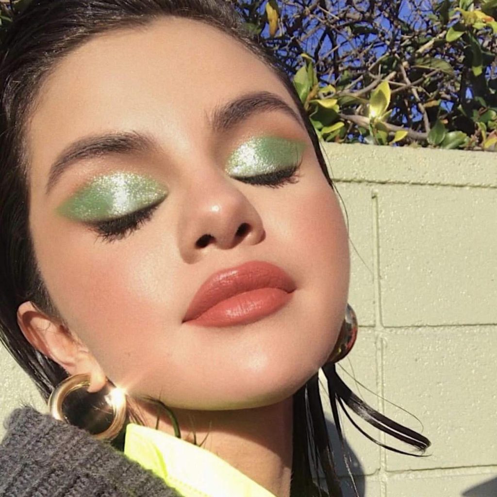 Green Glitter Eyeshadow