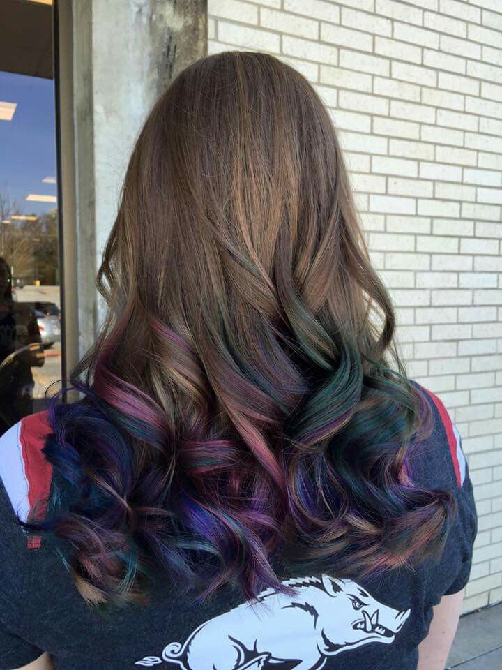 Oil Slick Ombre