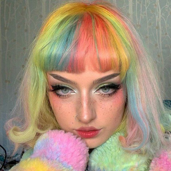 Rainbow Baby Ban Hairstyle
