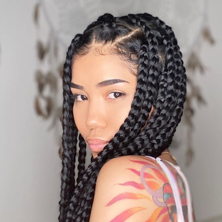 42 Amazing Knotless Braids Styles For The Year | BeautyWayMag