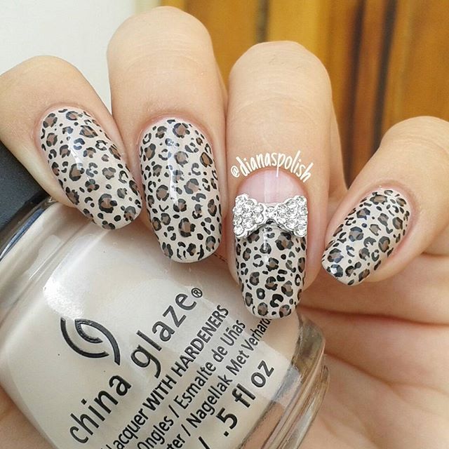 3D Stiletto Bow Nail