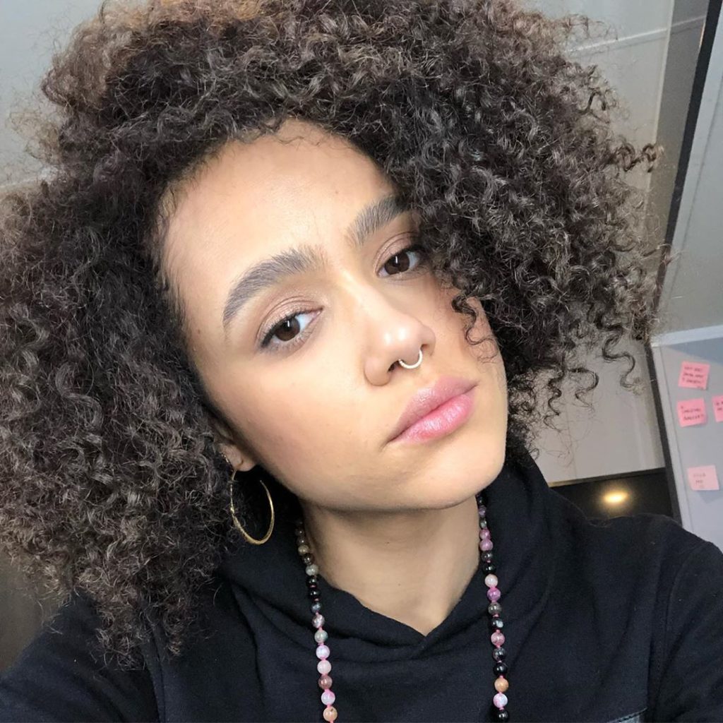 Nathalie Emmanuel Septum Piercing