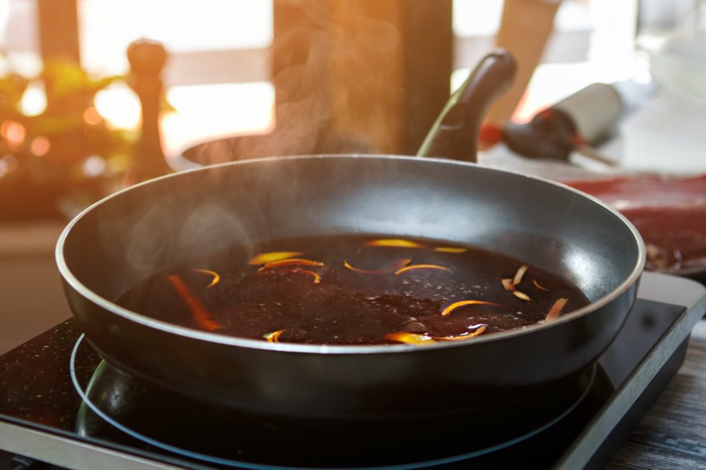 Boiling Orange Peels