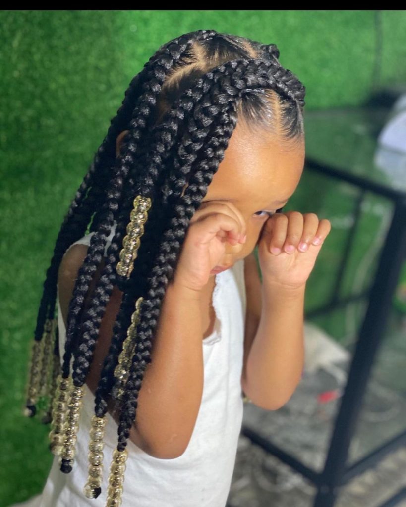 big box braids for kids