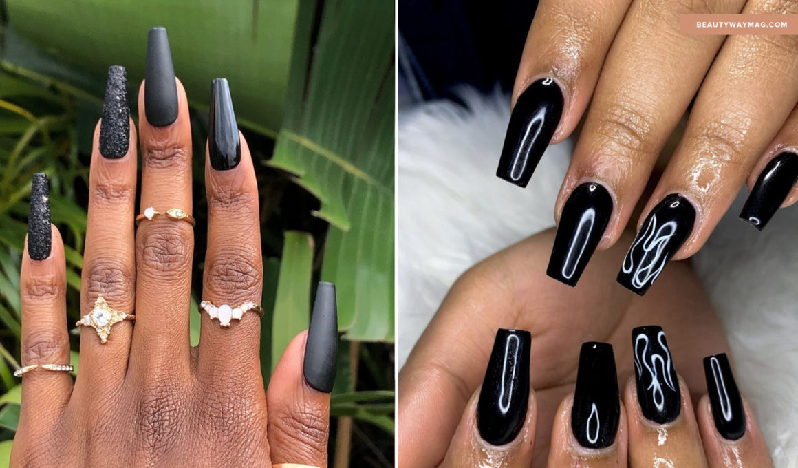 Black Coffin Nails To Inspire You