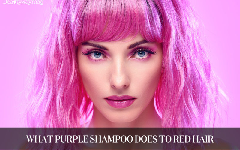 What Purple Shampoo Does to Red Hair