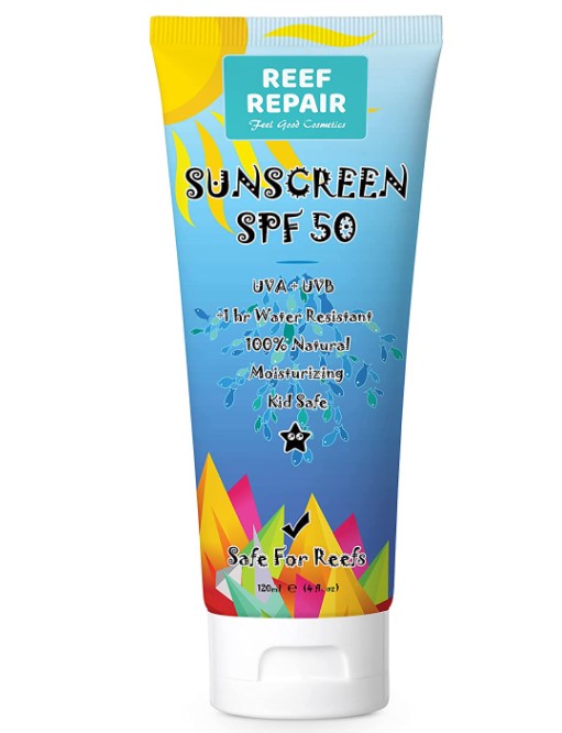 1. Reef Safe Repair Sunscreen SPF 50- Best Overall