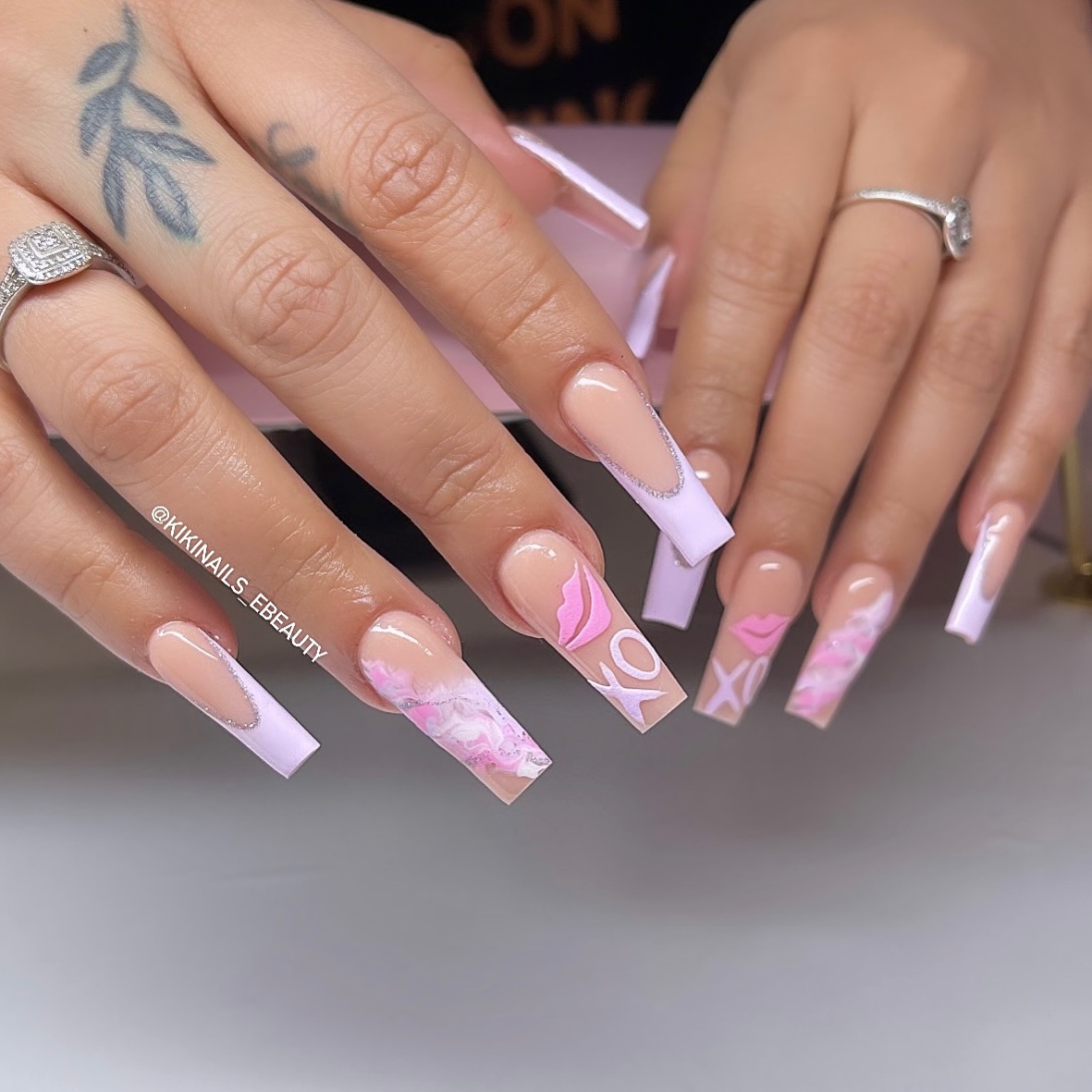 Perfect Nude Acrylic Nails