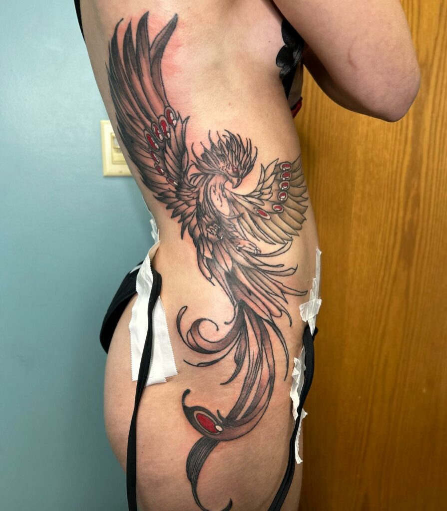 Eccentric Phoenix Tattoo