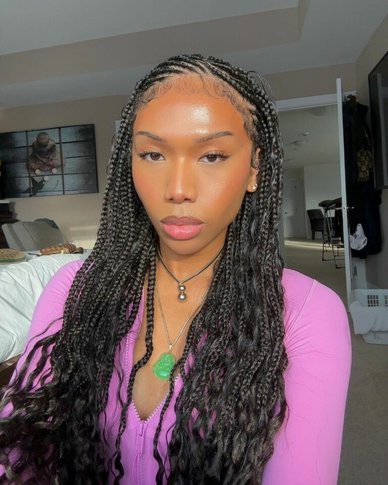 43 Simple Fulani Braids Styles For 2024 | BeautyWayMag