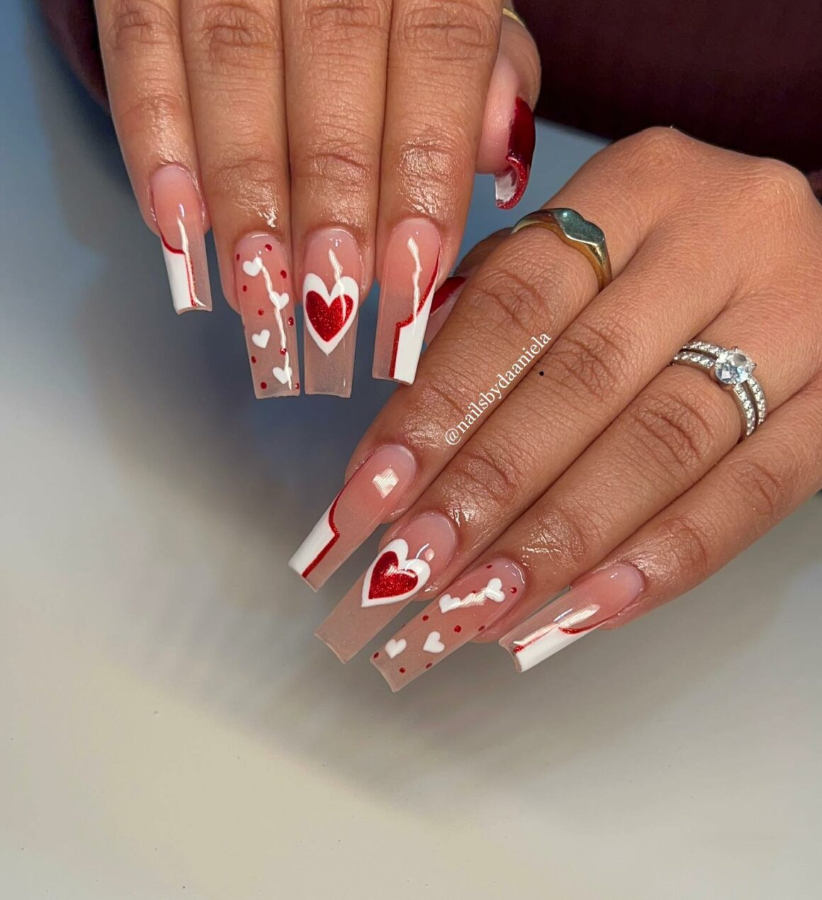 43 Valentine's Day Nail Ideas to Copy BeautyWayMag
