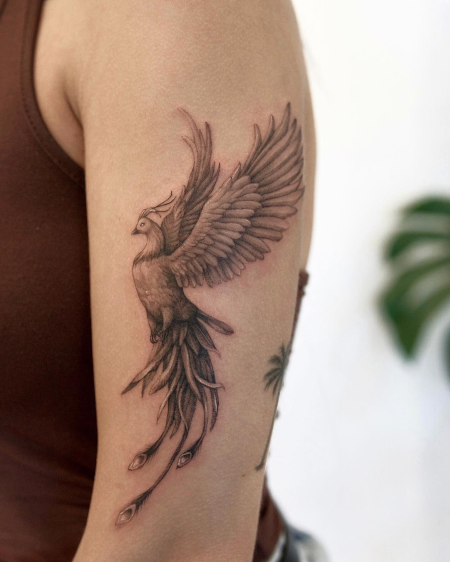 Russian Firebird Phoenix Tattoo