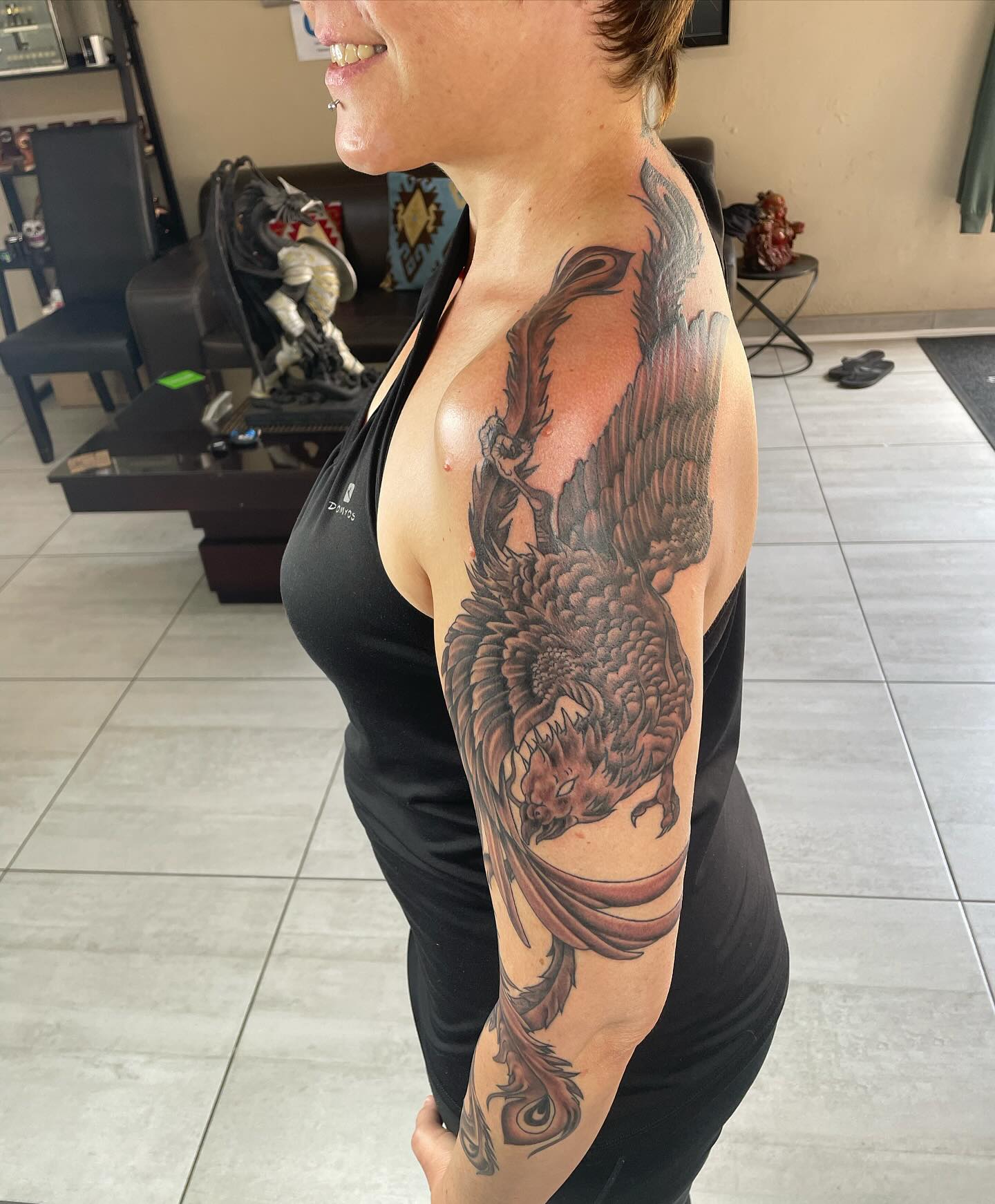 Sleeve Phoenix Tattoo