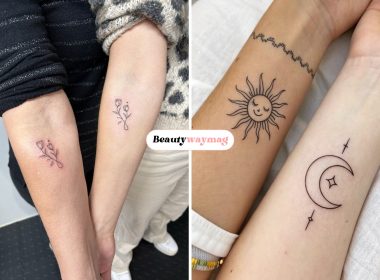Small Matching Tattoo Designs For Mom & Daughters