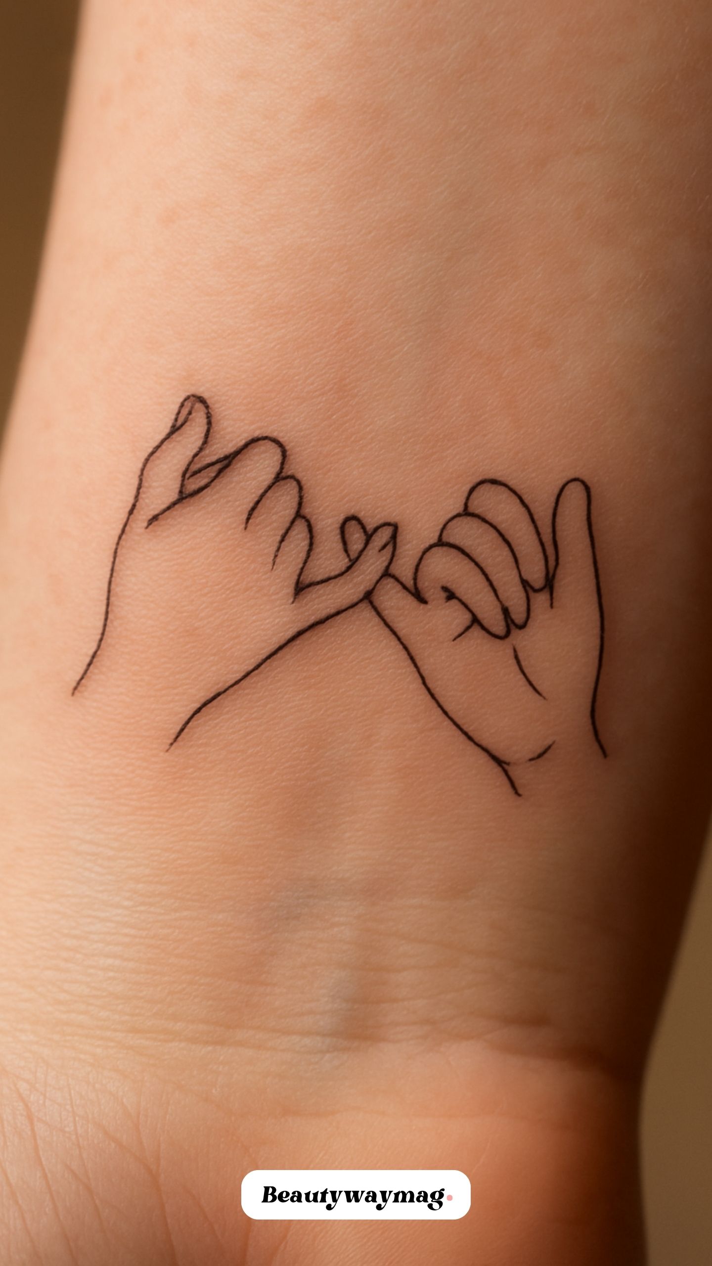 Small Pinky Promise Hand