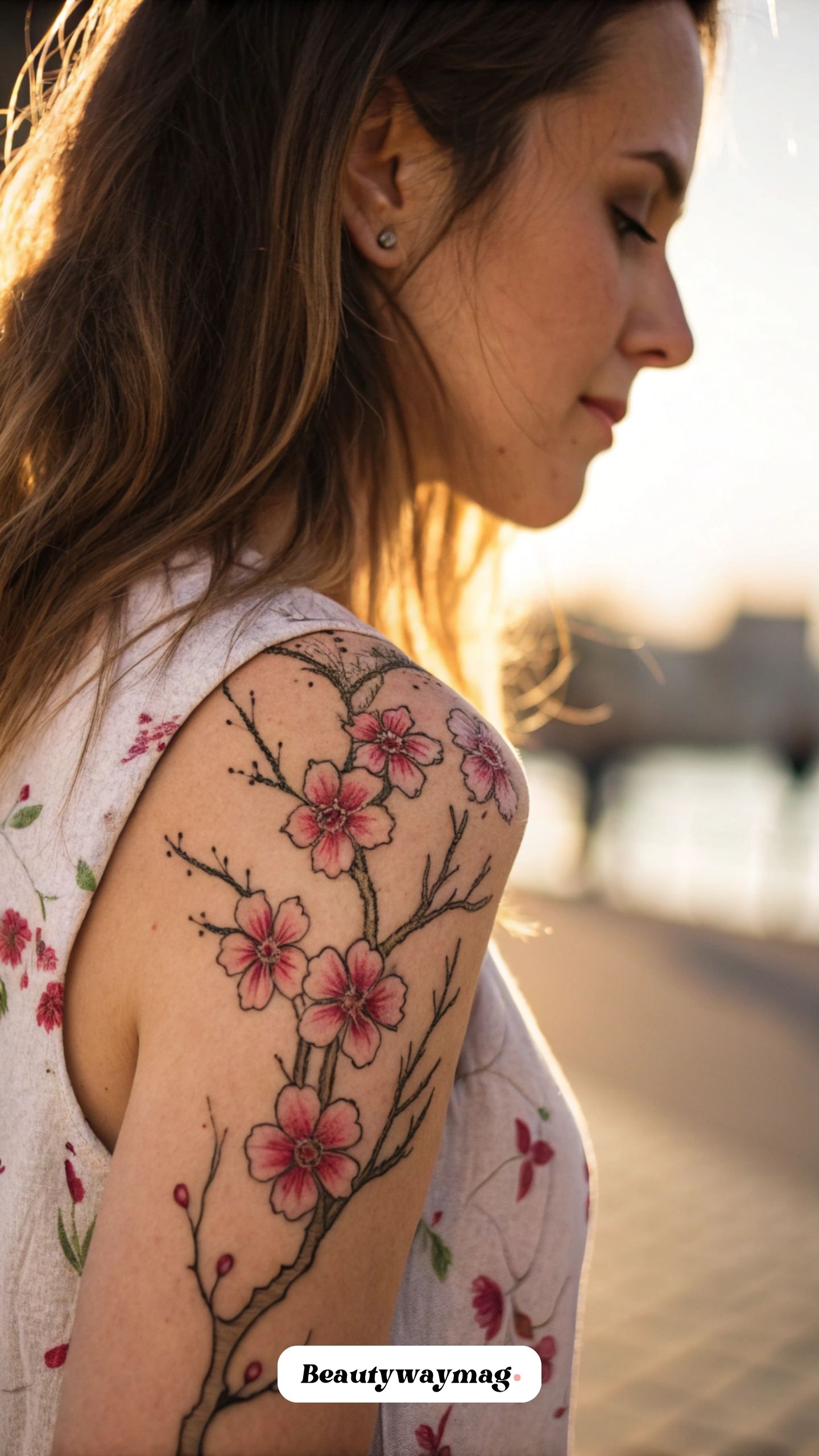 Cherry Blossom Sleeve