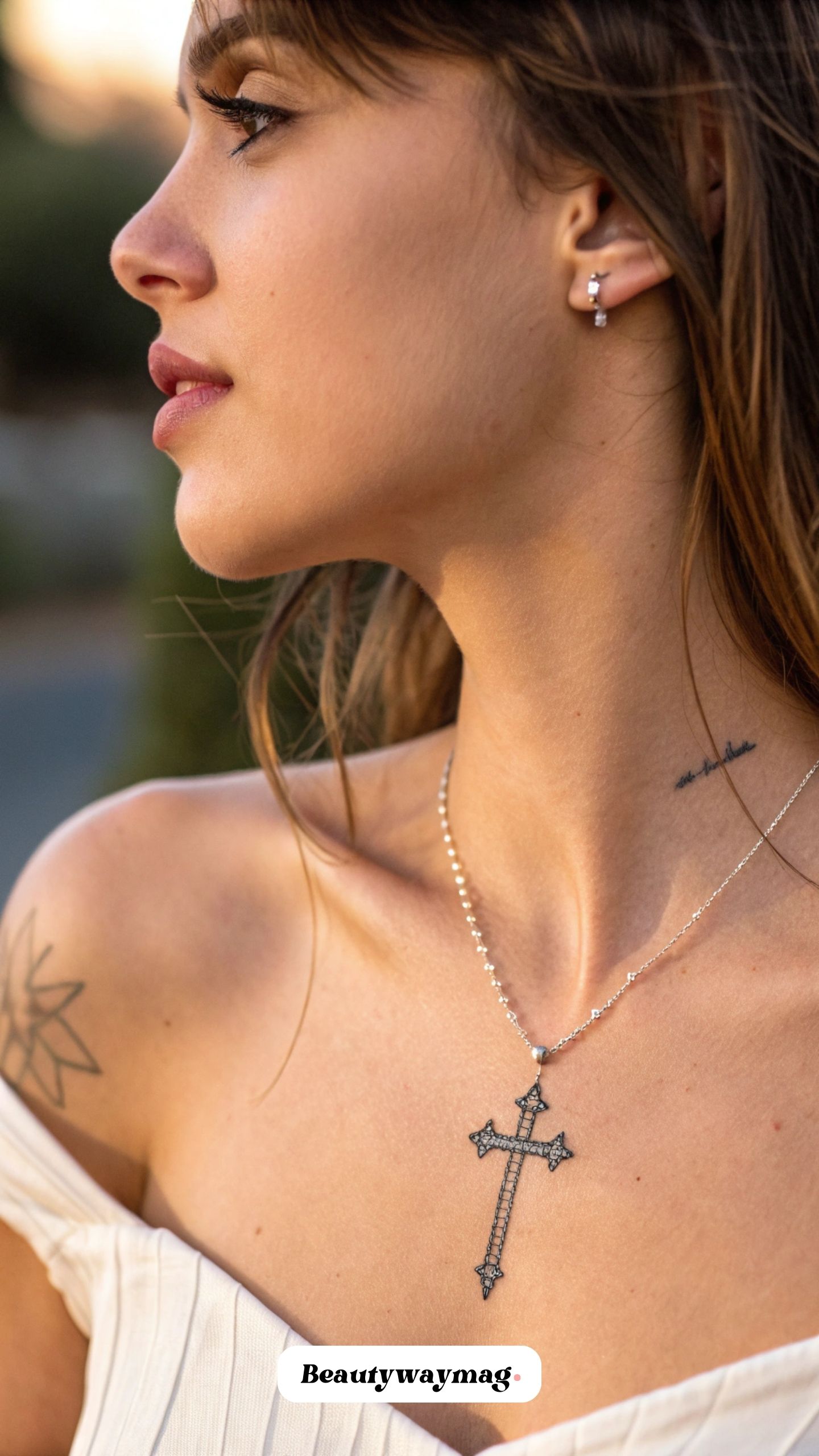 Cross with Tiny Star