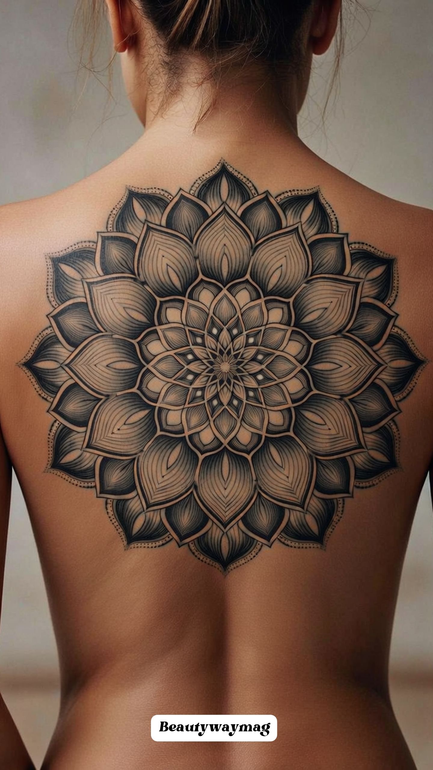 Geometric Flower Mandala