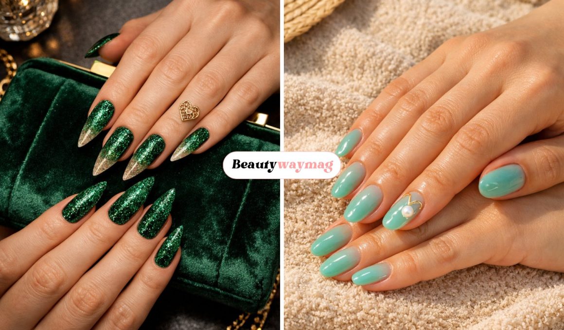 Green Heart Nail Ideas to Try