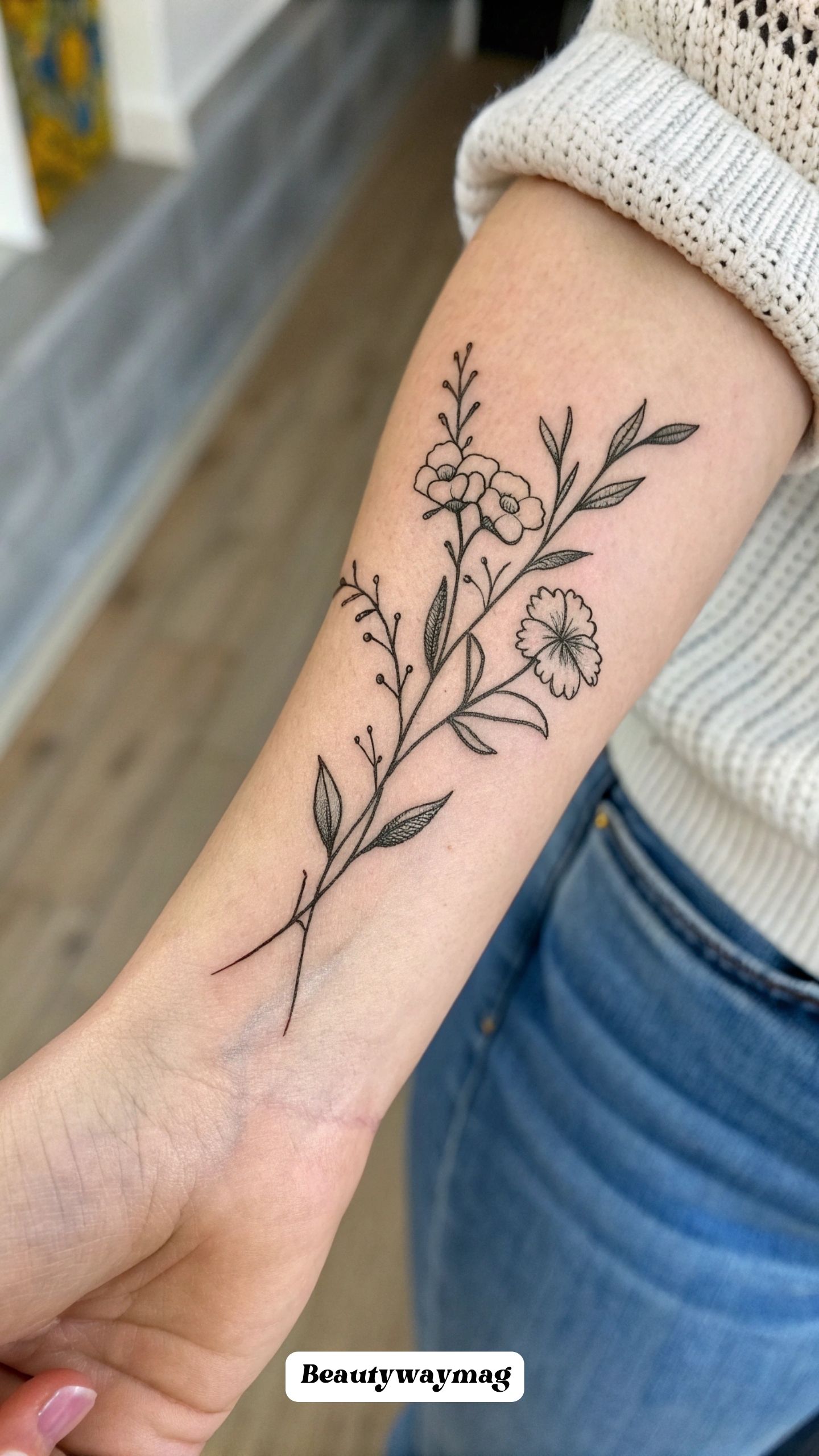 The Inner-Wrist-to-Hand Sprig
