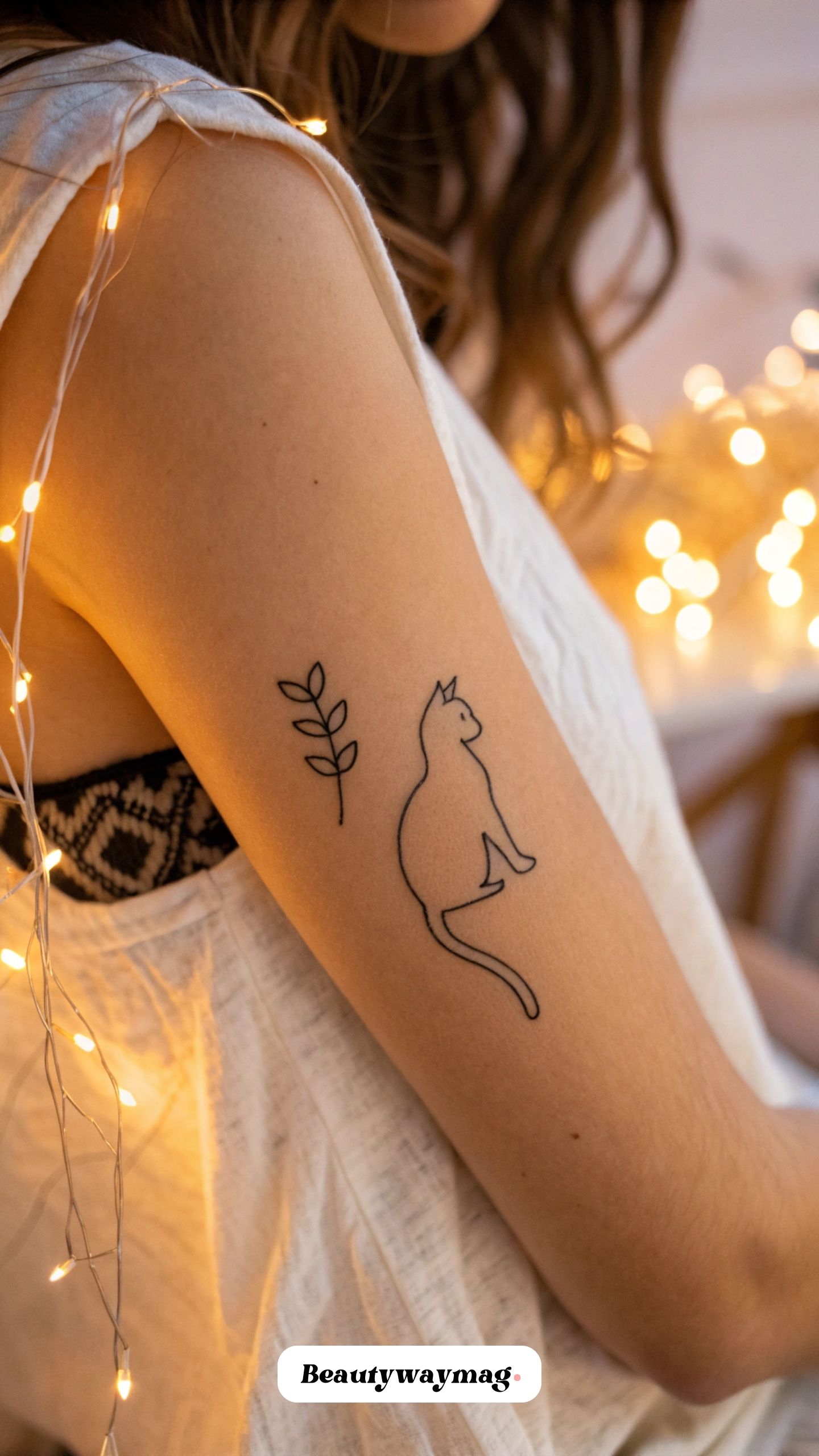 Tiny Cat Outline