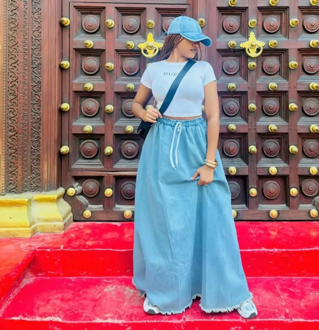 Cute Top and Chunky Sneakers