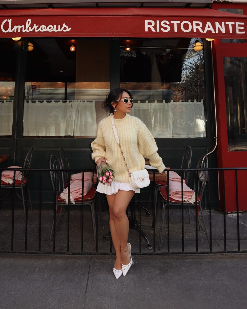 Bubble Skirt with Sweater