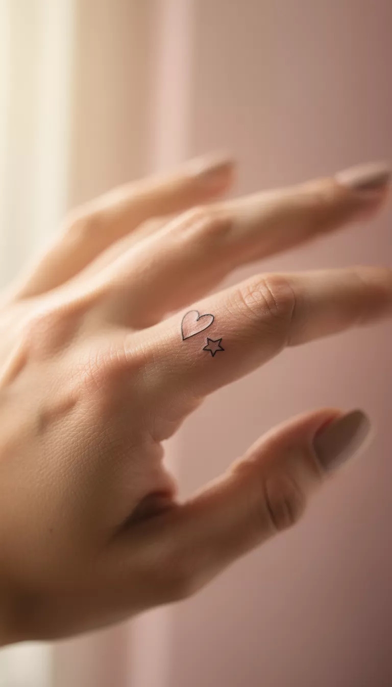 Small Heart and Star Combo