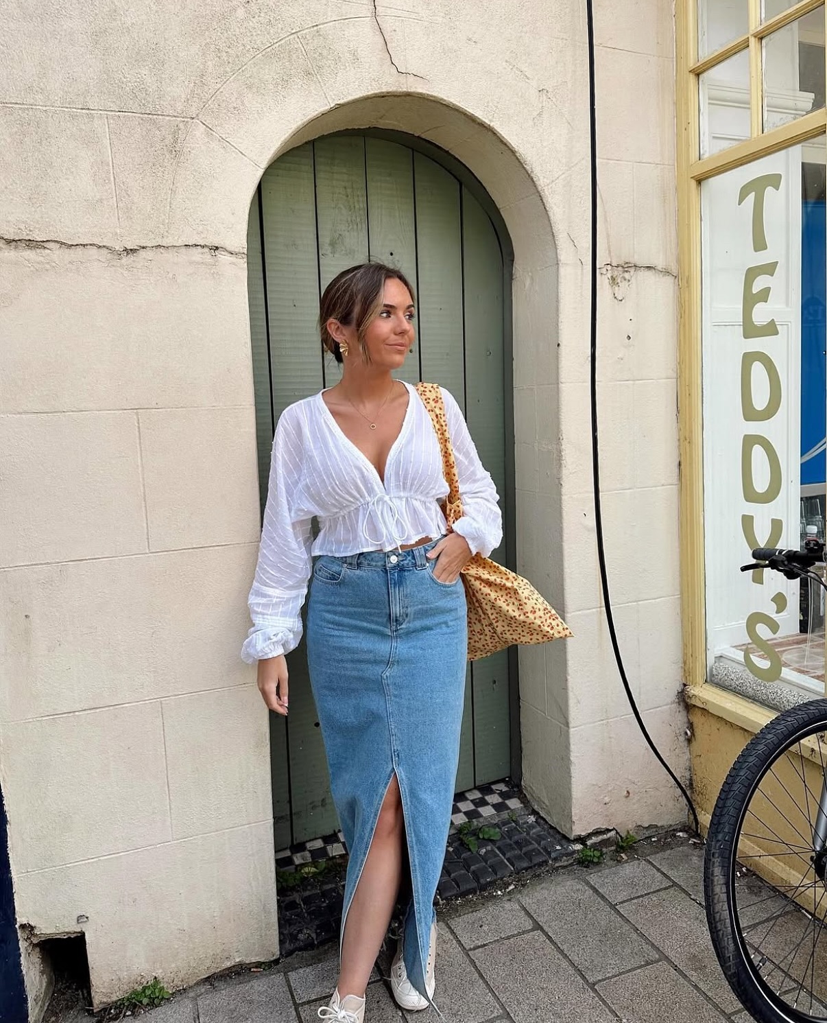 Breezy Top and Sneakers