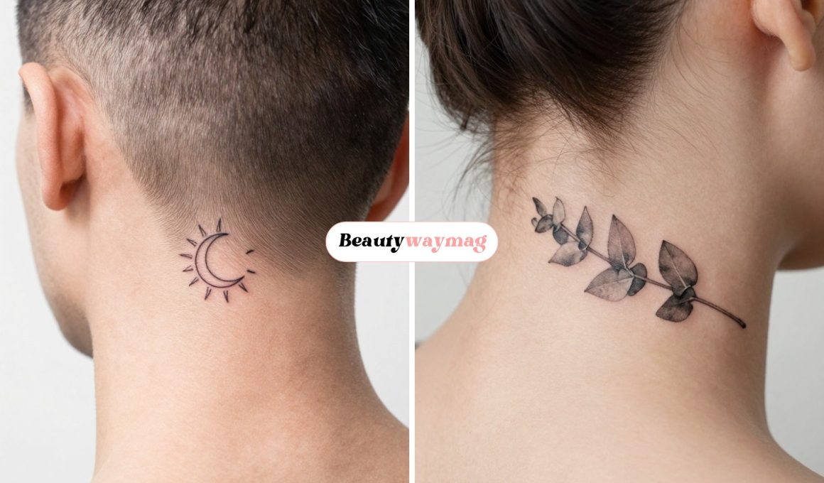 Back of Neck Tattoo Ideas