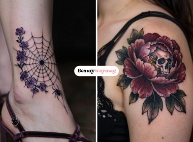 Dark Gothic Floral Tattoo Ideas