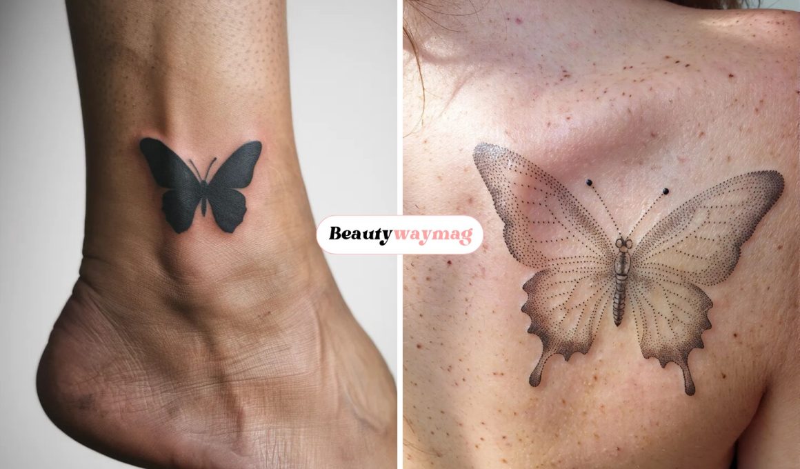 Minimalist Butterfly Tattoo Ideas