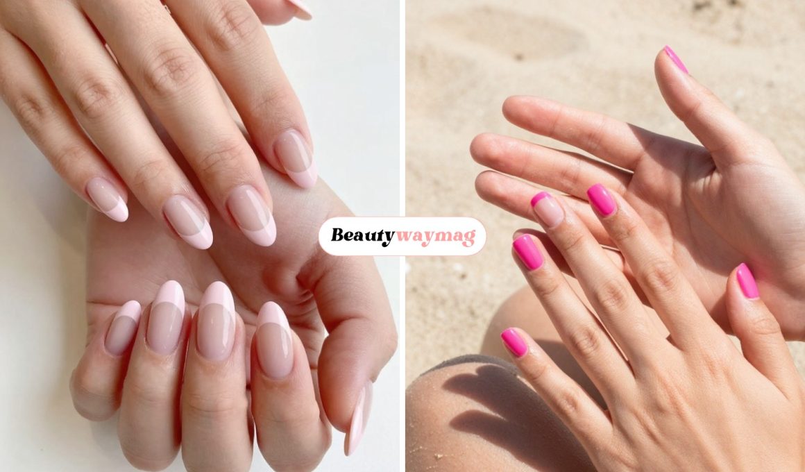 Pink Vacation Nail Ideas