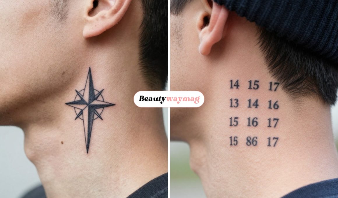 Side Neck Tattoo Ideas for Men