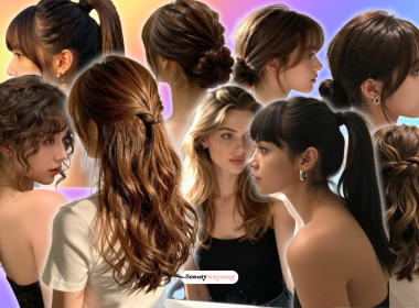 Chic Wedding Guest Hairstyles With Bangs