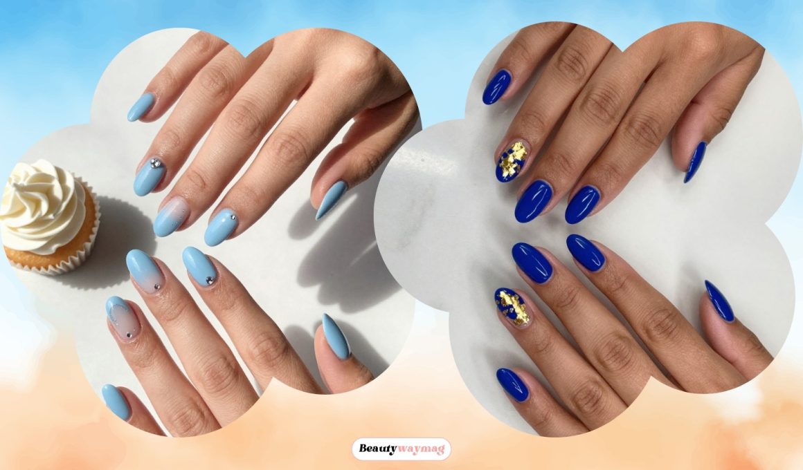 Blue Birthday Nail Ideas That Pop in Photos