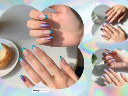 Cutest Purple & Teal Nails Designs