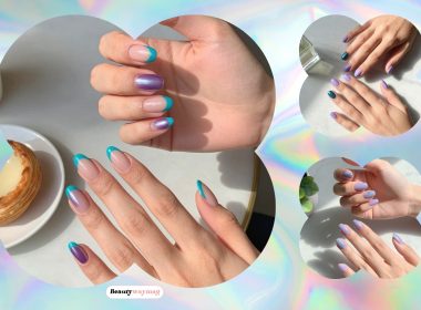 Cutest Purple & Teal Nails Designs