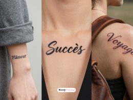 French Word Tattoo Ideas with Meaning