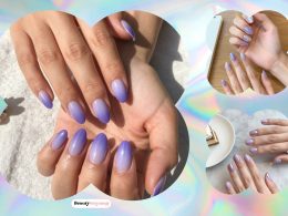 Lavender Chrome Nails That Look Dreamy