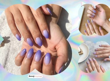 Lavender Chrome Nails That Look Dreamy