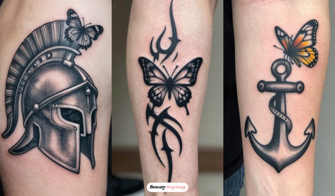Men’s Butterfly Tattoo Ideas with Style