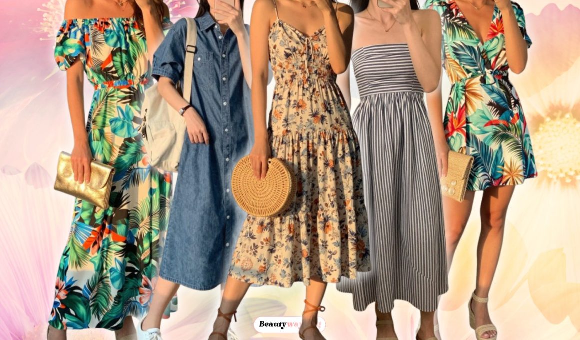 Breezy Beach Vacation Dress Outfit Ideas