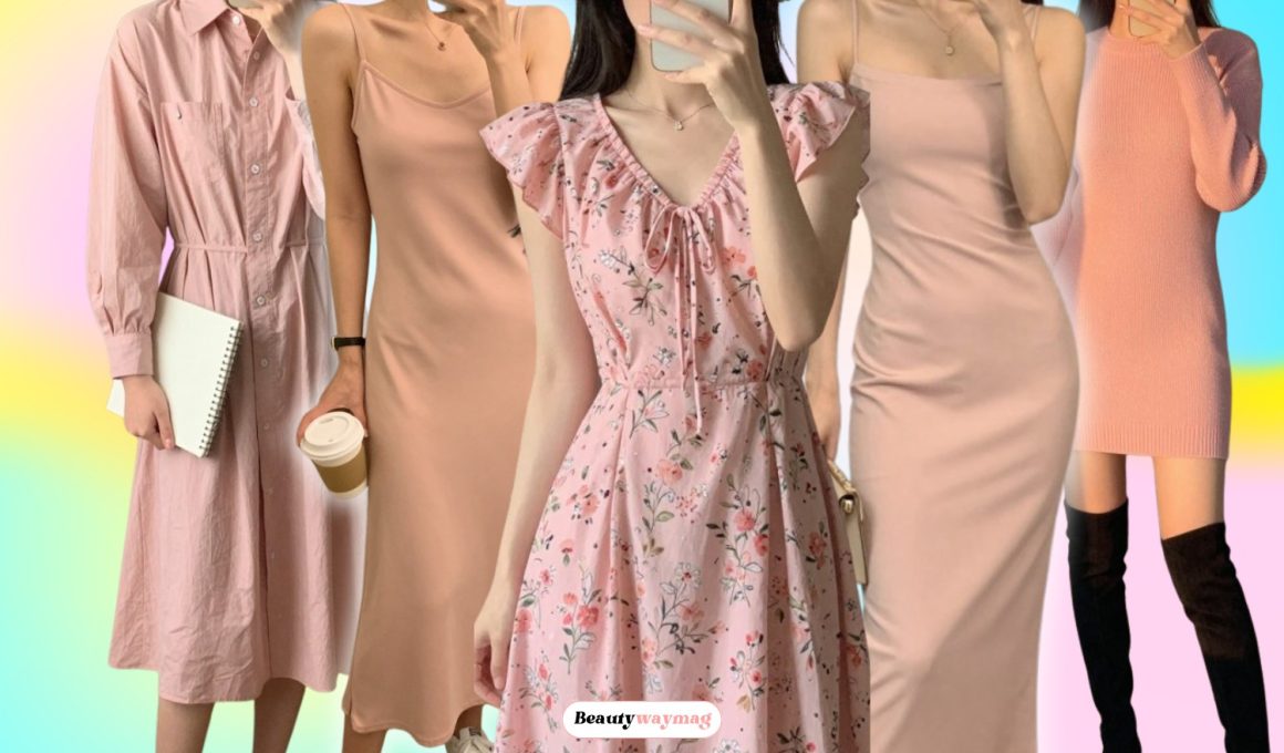 15 Pretty Pink Dress Outfit Ideas